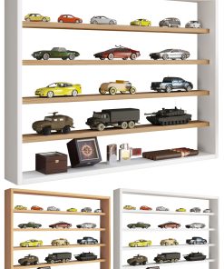 VCM Regal hängend   Maße ca. H. 60 x B. 80 x T. 10 cm   Modern und platzsparend   Wandregal - Osado L