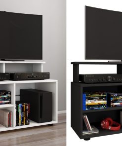 VCM TV Möbel   Lowboard   Fernsehregal mit ausreichend Stauraum   Maße H. 59 x B. 90 x T. 36 cm   Fernseh Möbel - Balansia