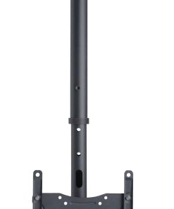VCM Universal TV Deckenhalterung für 26-40 Zoll bis 30 kg   bis VESA bis 200x200   höhverstelbar 55-70 cm   TV Halterung 360 Grad schwenkbar drehbar und 15 Grad neigbar   Fernseher Halter - B-DX 200