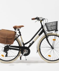 Via Veneto Cityfahrrad 28 Zoll 605 Aluminium Lady NERO PDC