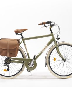 Via Veneto Cityfahrrad 28 Zoll 605 Aluminium Man Grün
