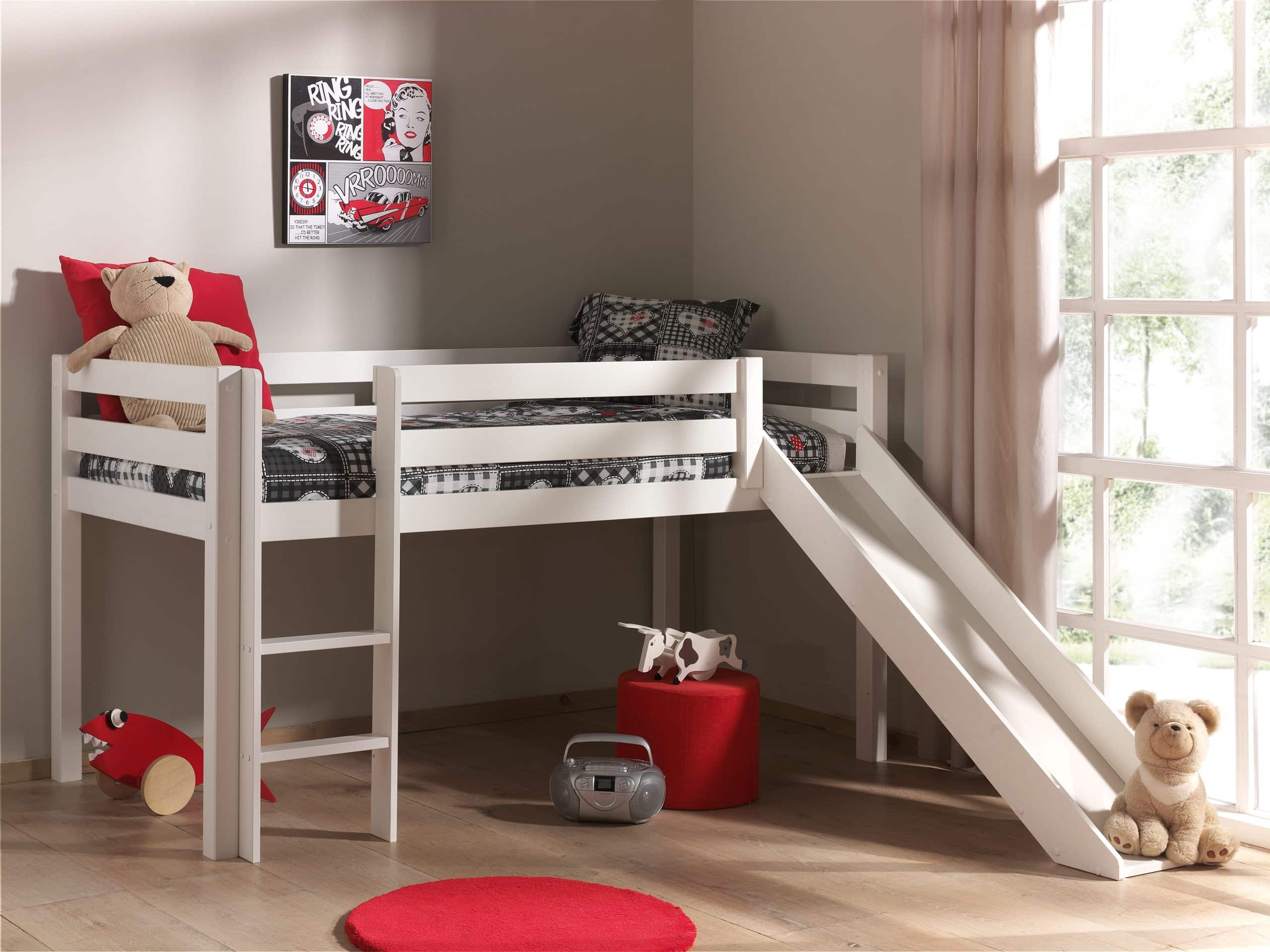 Vipack Spielbett Pino mit Rutsche