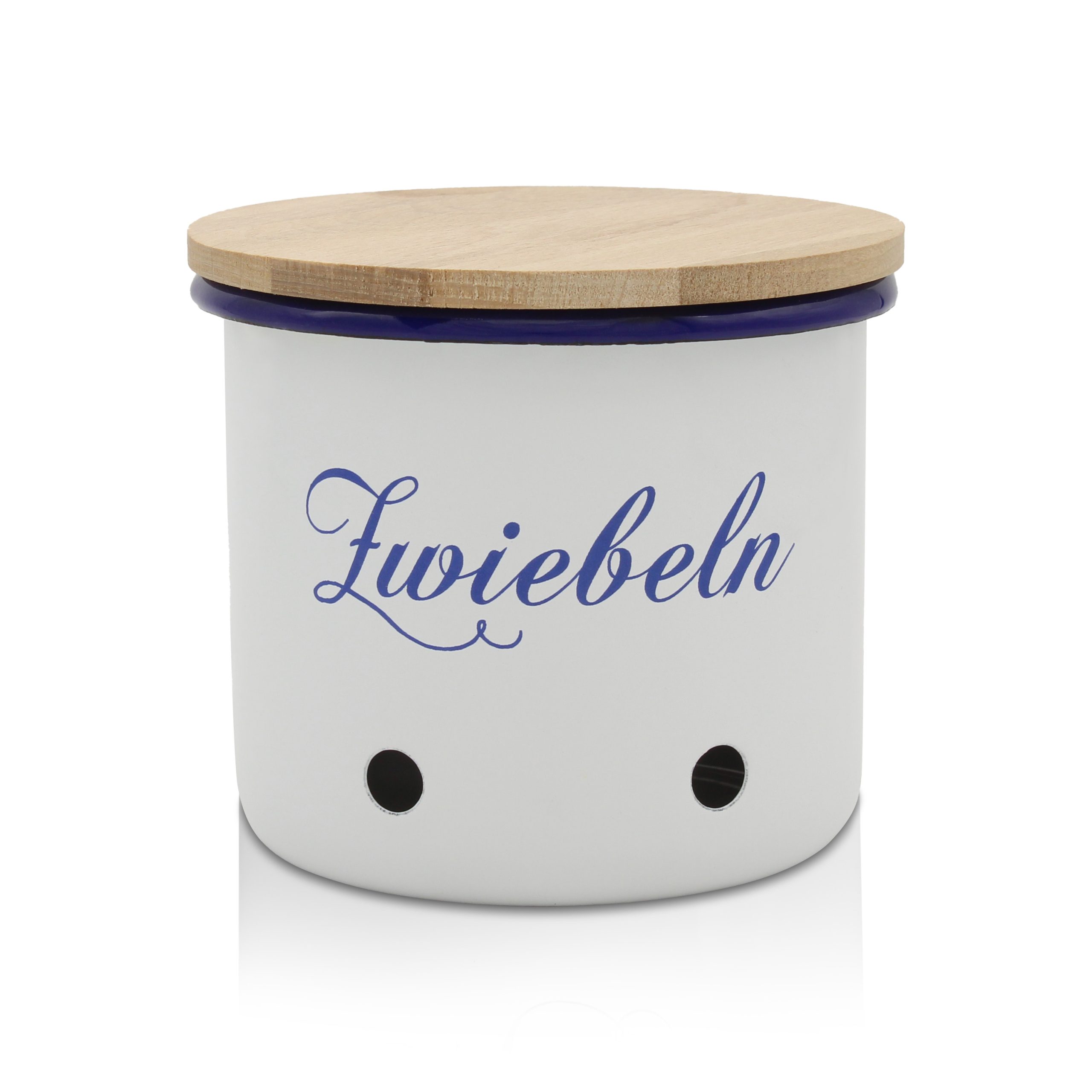 Vorratsdose Husum mit Schriftzug Zwiebeln