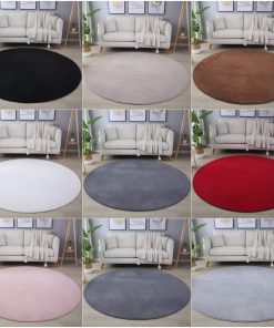 Waschbarer Runde Teppich