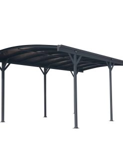 Westmann Aluminium Runddach Carport Bergen anthrazit