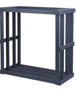 Westmann Holz Kaminholzregal Harald   Anthrazit   52x108x106 cm