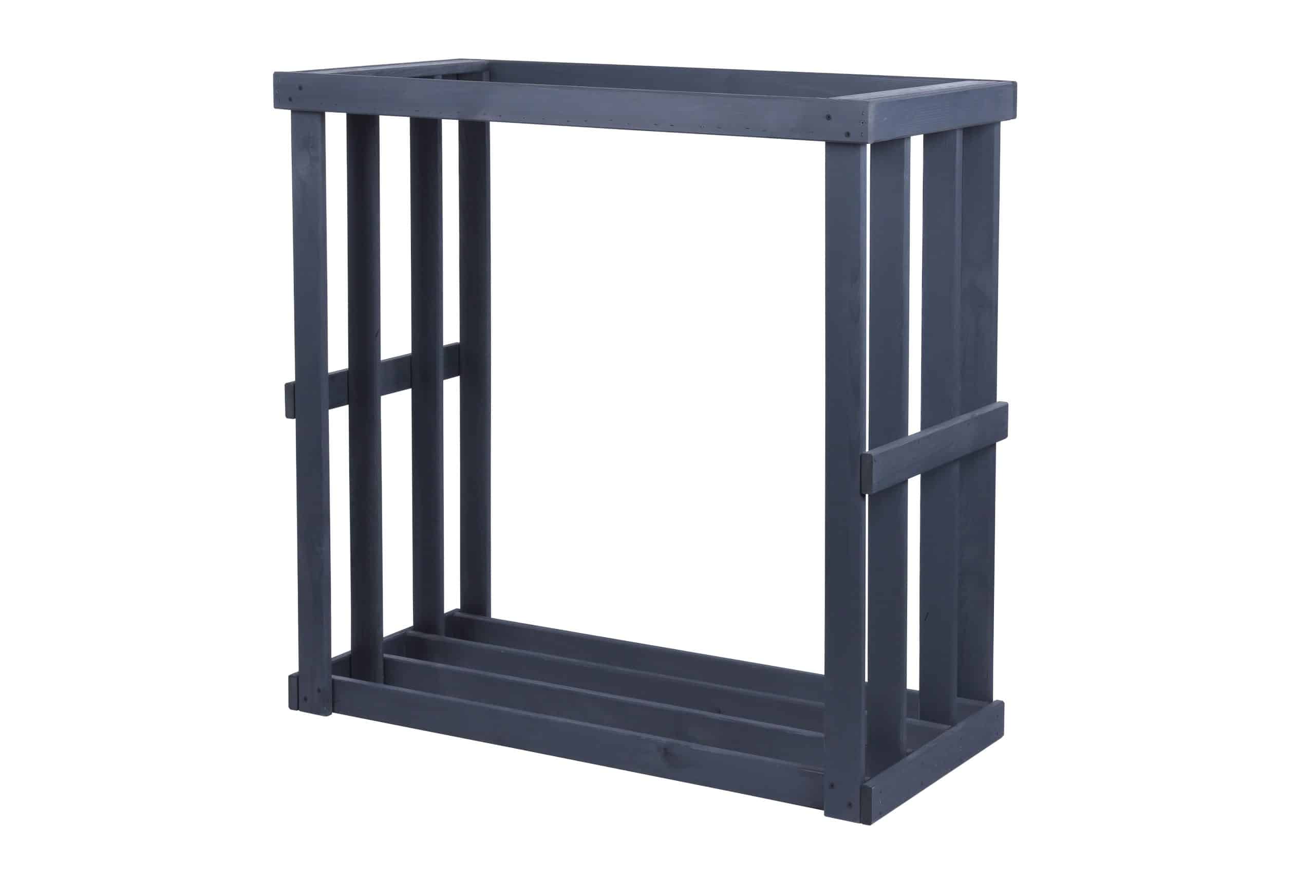 Westmann Holz Kaminholzregal Harald   Anthrazit   52x108x106 cm