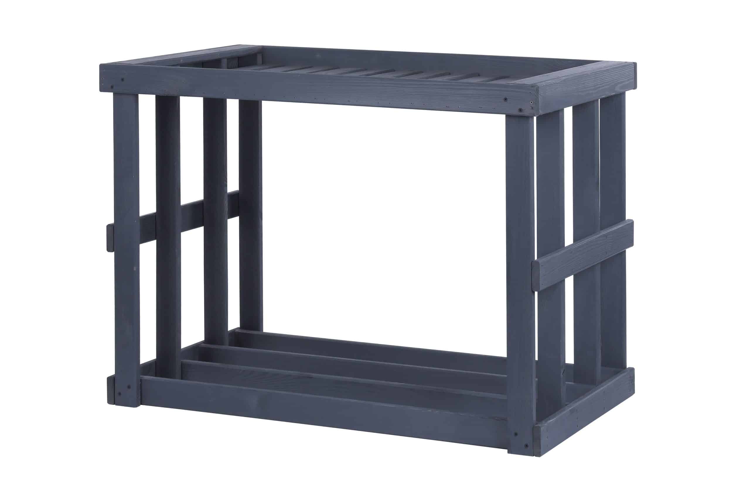 Westmann Holz Kaminholzregal Stephan   Anthrazit   52x108x74 cm