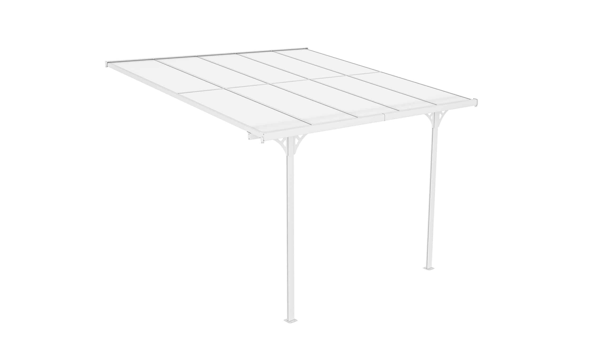 Westmann Terrassenüberdachung Bruce 313 - Weiß