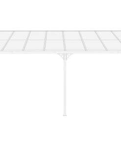 Westmann Terrassenüberdachung Bruce 617 - Weiß