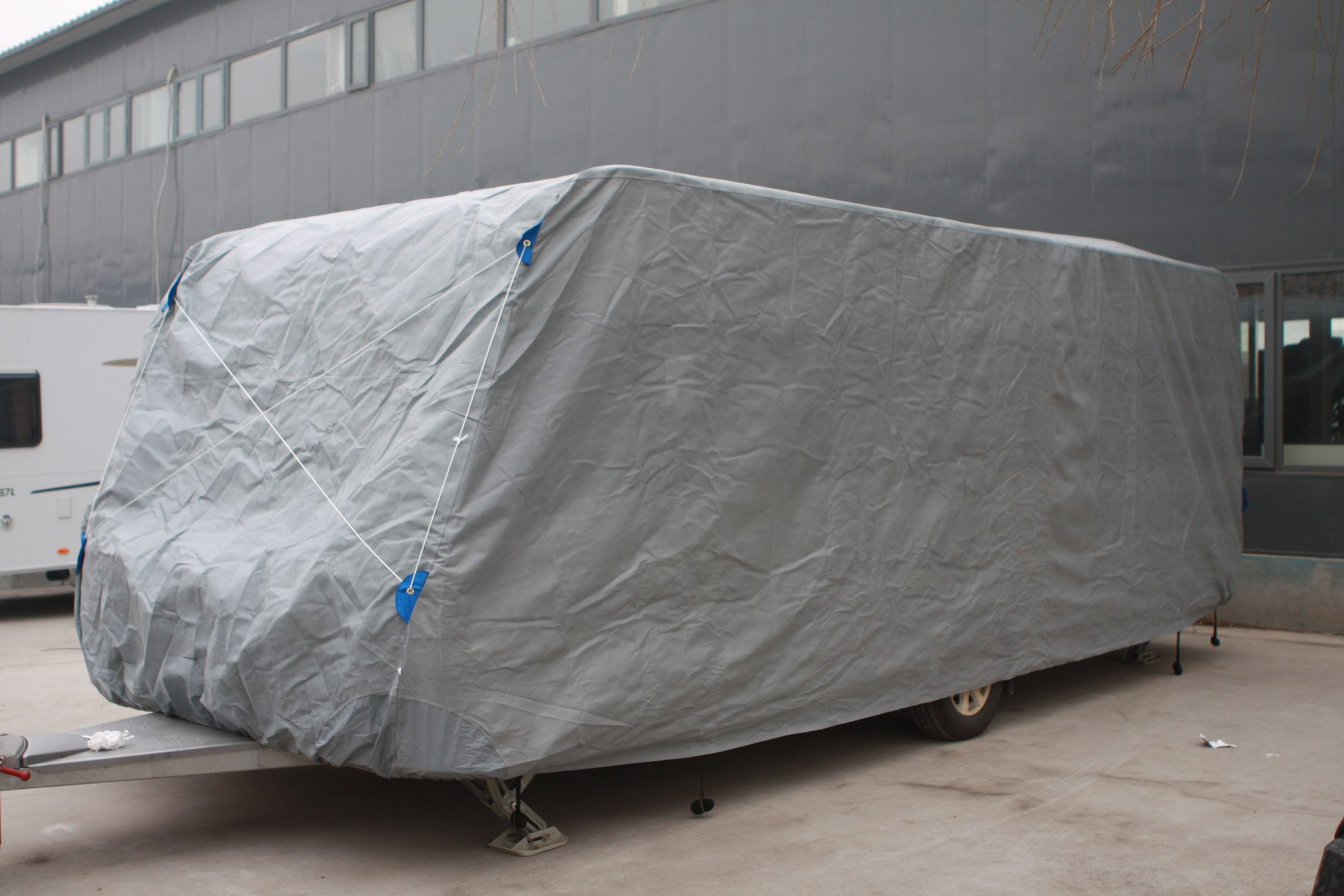 Wohnwagen Schutzhülle S Schutzhaube Abdeckung Abdeckplane Zelt Ganzgarage Garage