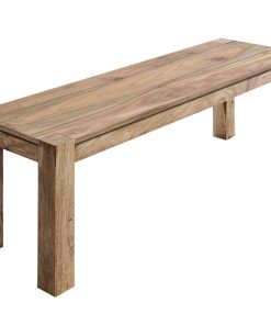 Wolf Möbel Bank Sheesham Handmade Holz Massivholz Sitzbank Esszimmer Holzbank