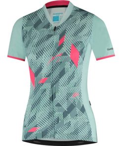 W's SAGAMI Short Sleeve Zip Jersey