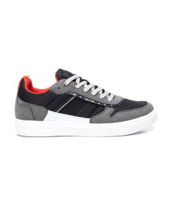 XTI Schuhe Sneaker low BLACK TEXTILE COMBINED MEN SHOES
