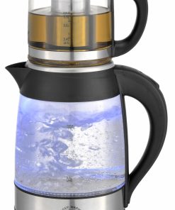 Zilan Teekocher 1.8L 2200W Edelstahl BPA-Frei Teemaschine Kettle