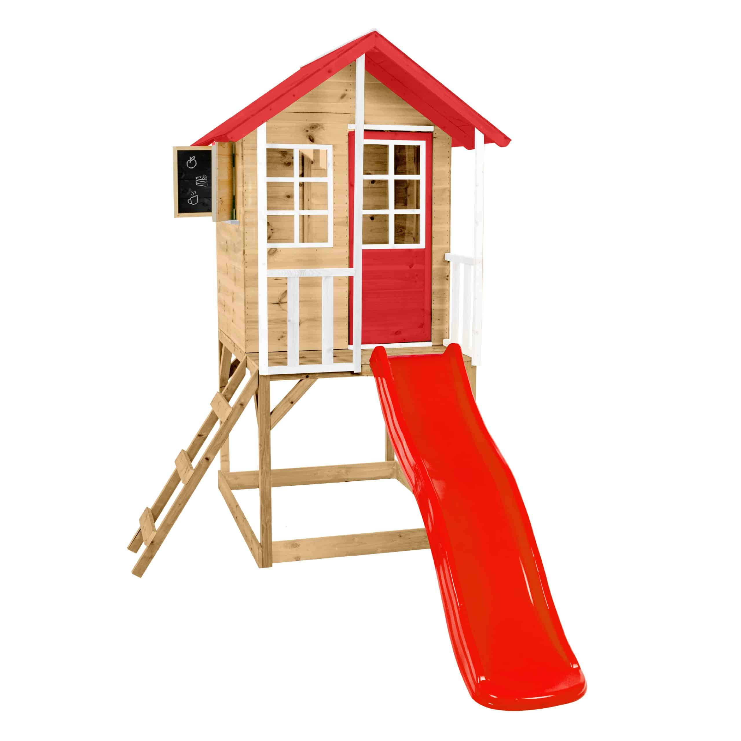 Zwerkules Spielhaus Lolla 1   inkl. Rutsche   270x148x224cm