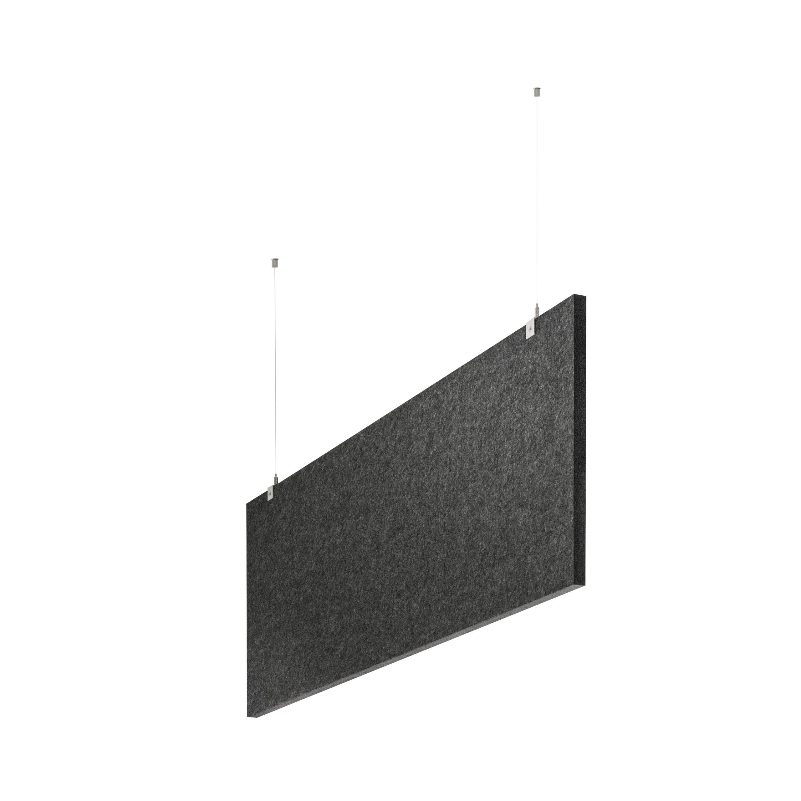 baffel-Set - Deckenträger Farbe: anthrazit