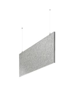 baffel-Set - Deckenträger Farbe: lichtgrau