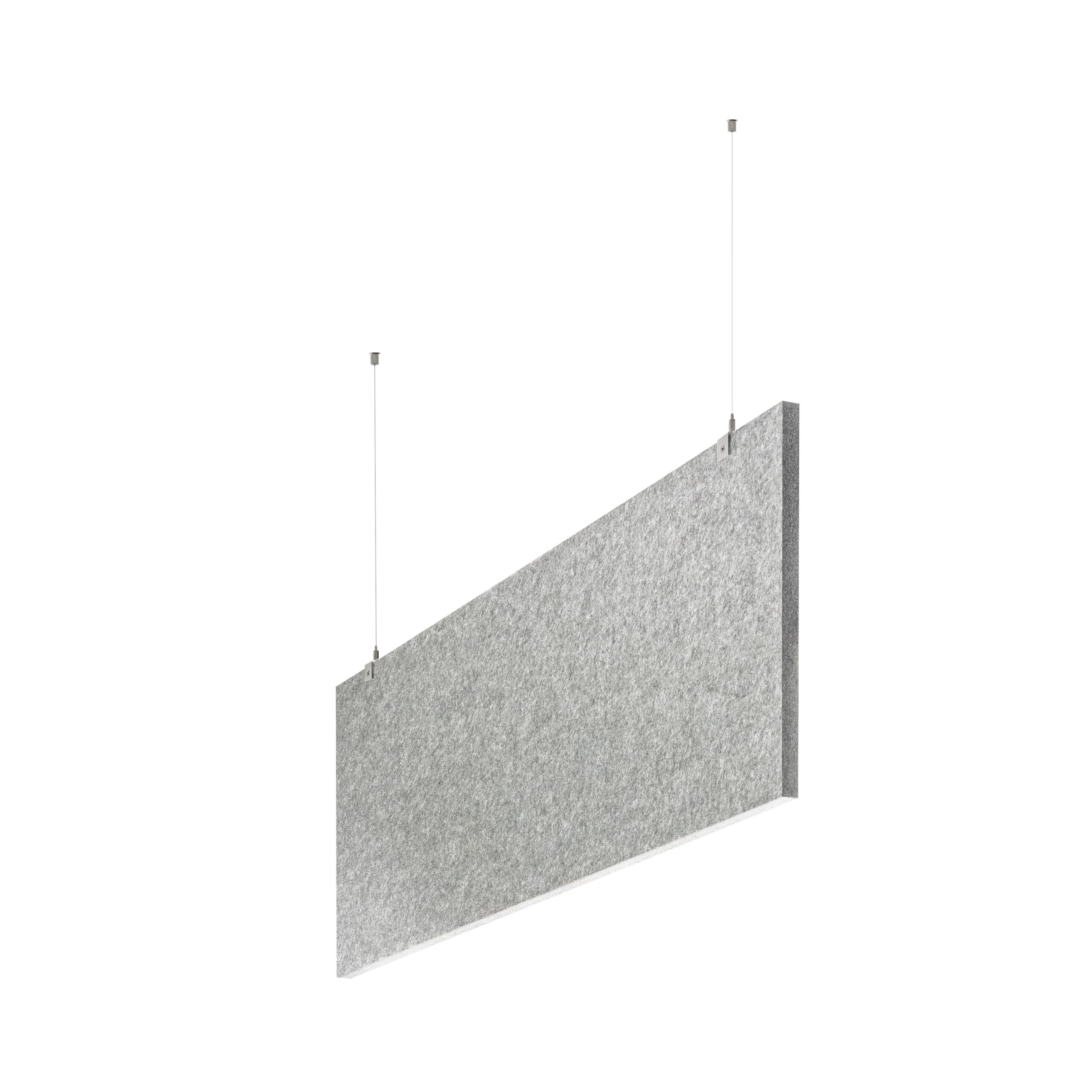 baffel-Set - Deckenträger Farbe: lichtgrau