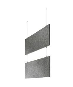 baffel multiple-Set - Deckenträger - 2-fach Farbe: grau