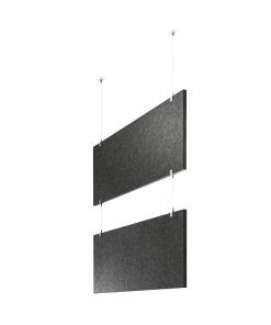 baffel multiple-Set - Deckenträger Odenwald - 2-fach Farbe: anthrazit