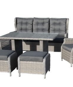 bellavista - Home & Garden® Luxus Dining Lounge "Canelli" versch. Ausführungen