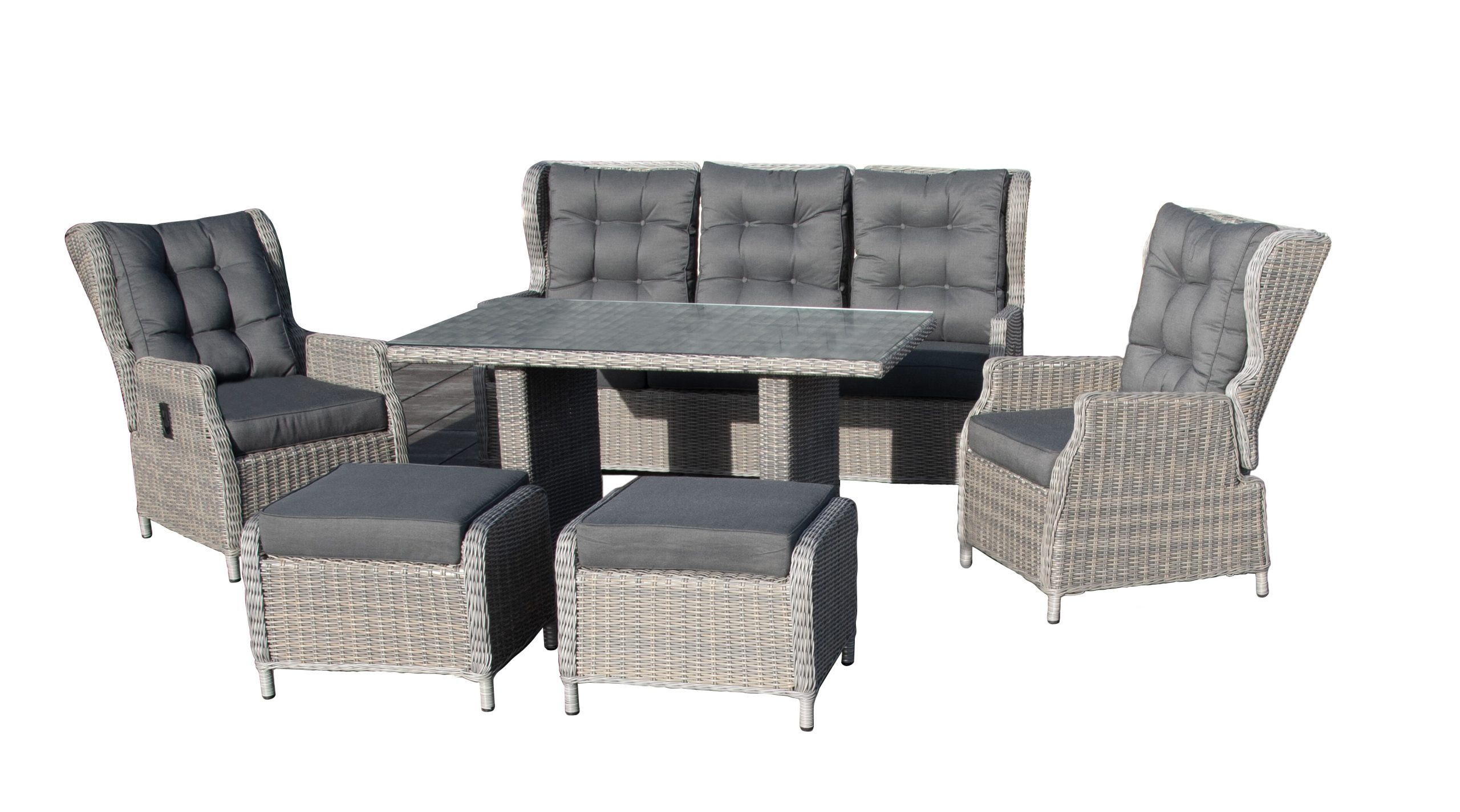 bellavista - Home & Garden® Luxus Dining Lounge "Canelli" versch. Ausführungen