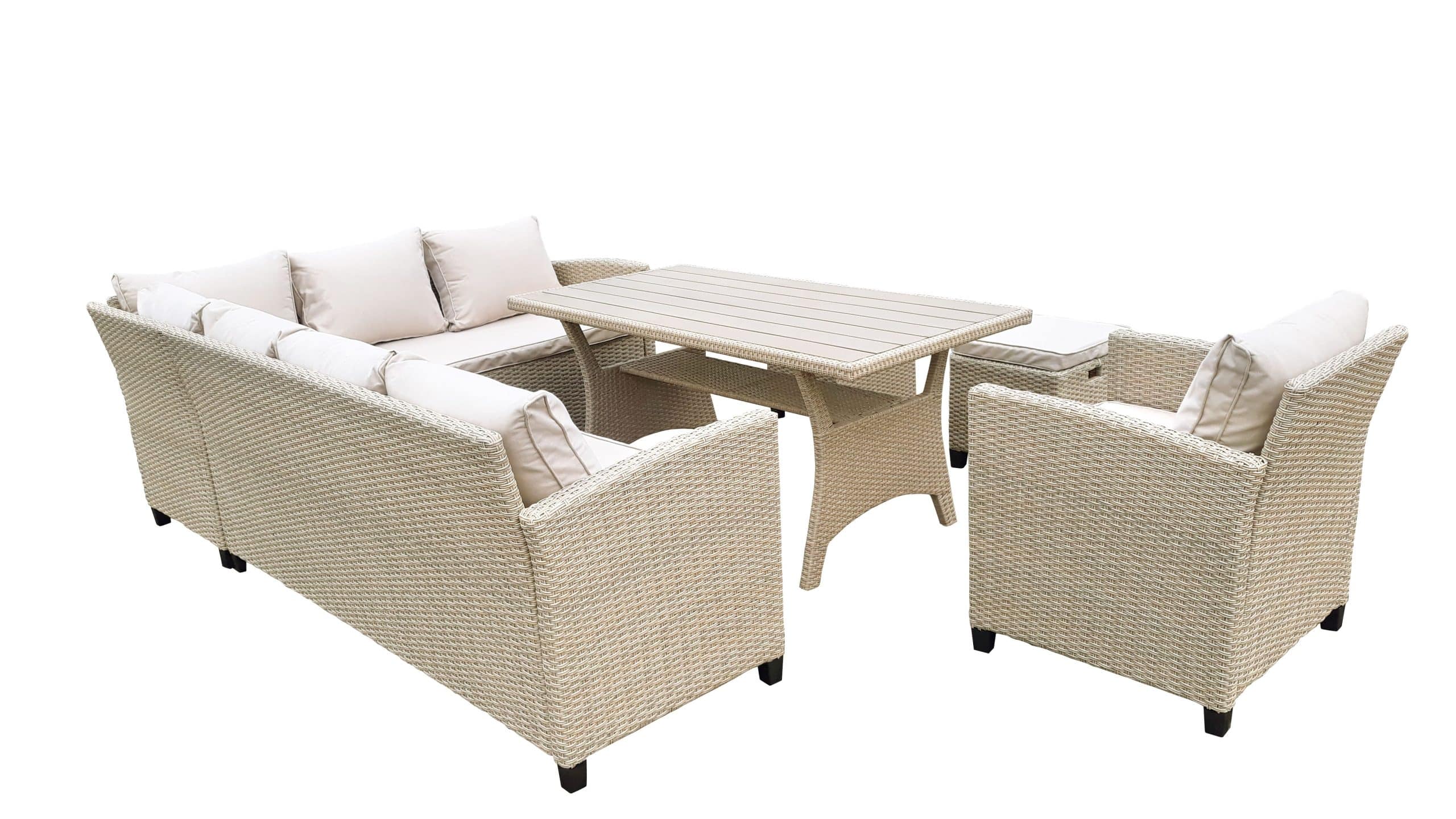 bellavista - Home & Garden® Polyrattangruppe "Prato" - bicolor