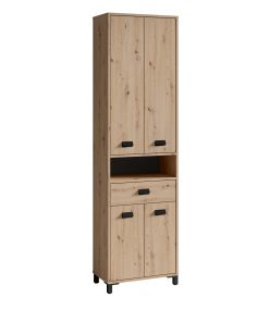 byLIVING Badezimmer Hochschrank WELLNESS