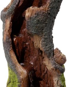 dobar Design-Gartenbrunnen im Baumstamm-Look 96310e