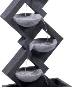 dobar Großer Design-Gartenbrunnen mit 4 Wasserschalen