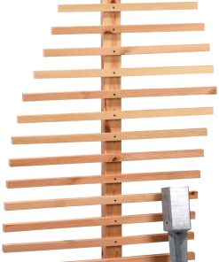 dobar Großes Design-Rankgerüst "Fraxinus-Blatt"