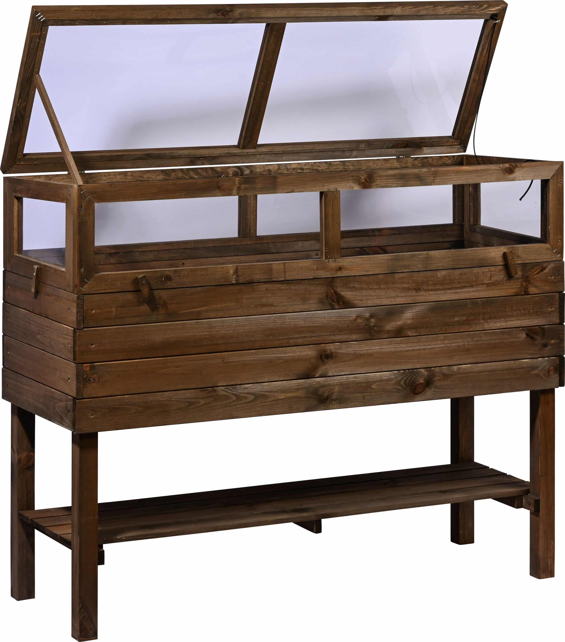 dobar Großes Hochbeet mit Ablage