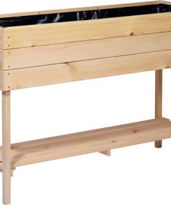 dobar Großes Hochbeet mit Ablagefläche