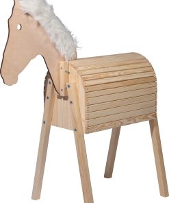 dobar Großes Spielpferd aus Holz - versch. Ausführungen