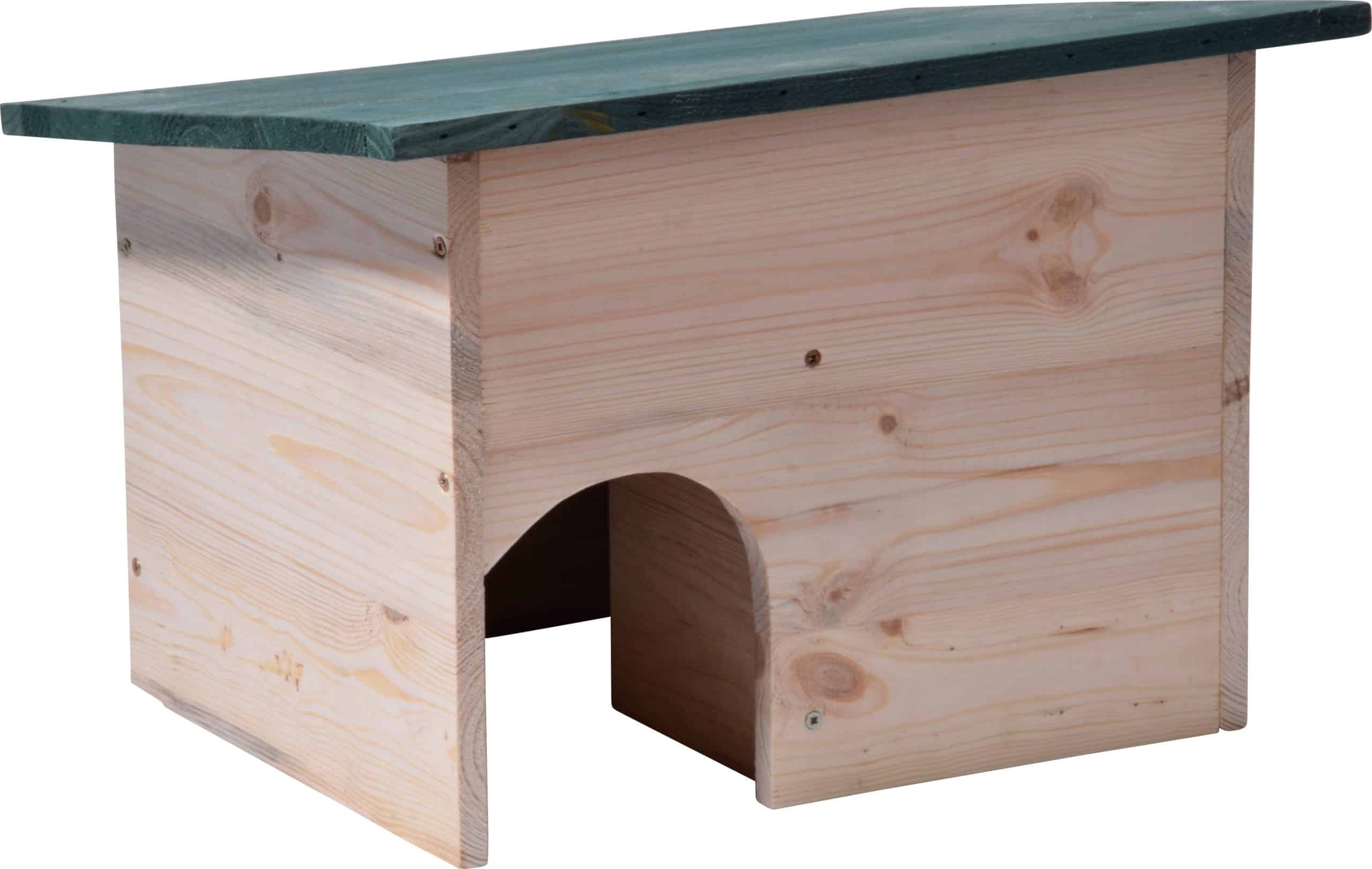 dobar Igelhaus Bausatz mit grünem Dach