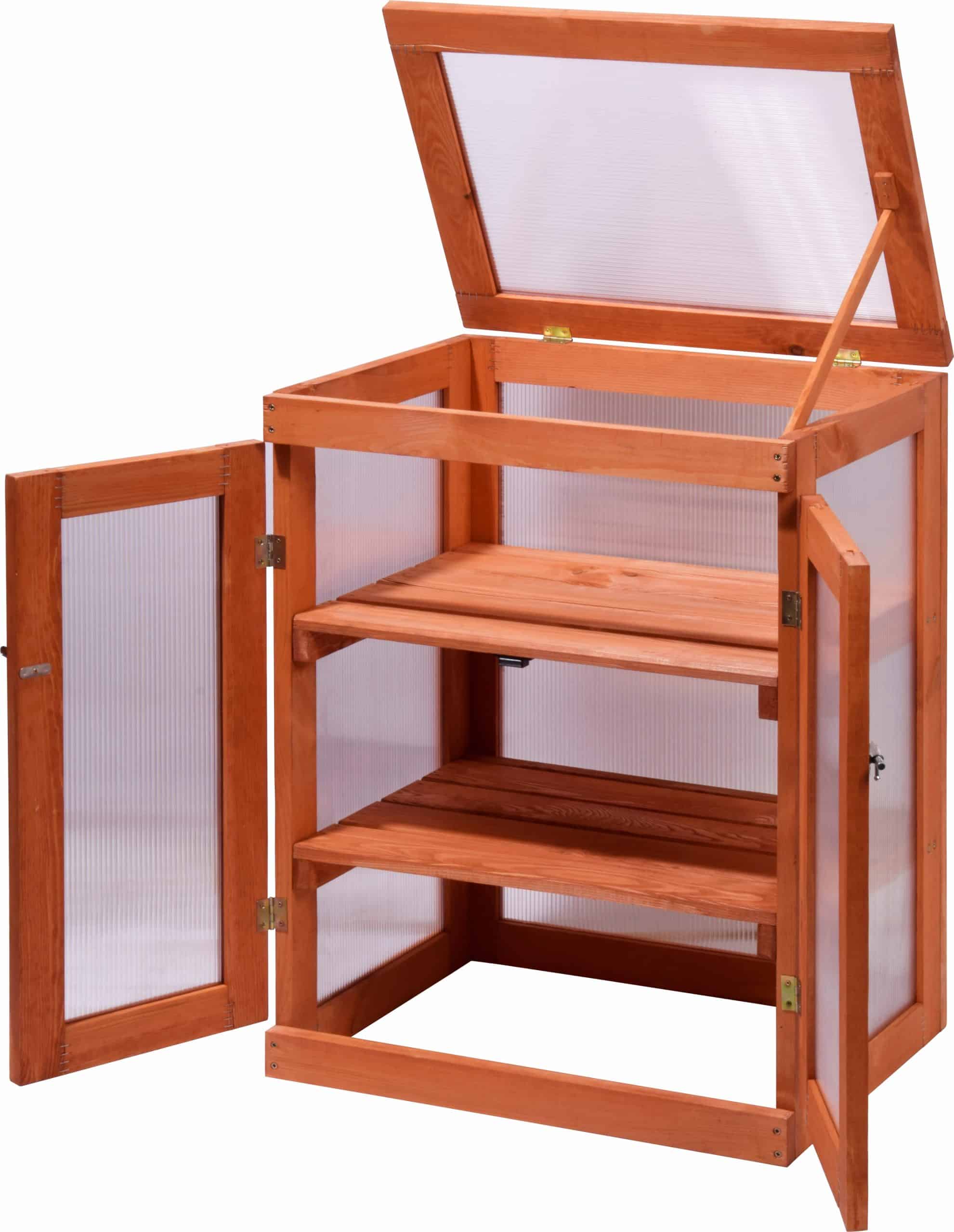 dobar Mini-Gewächshaus mit Polycarbonat-Scheiben