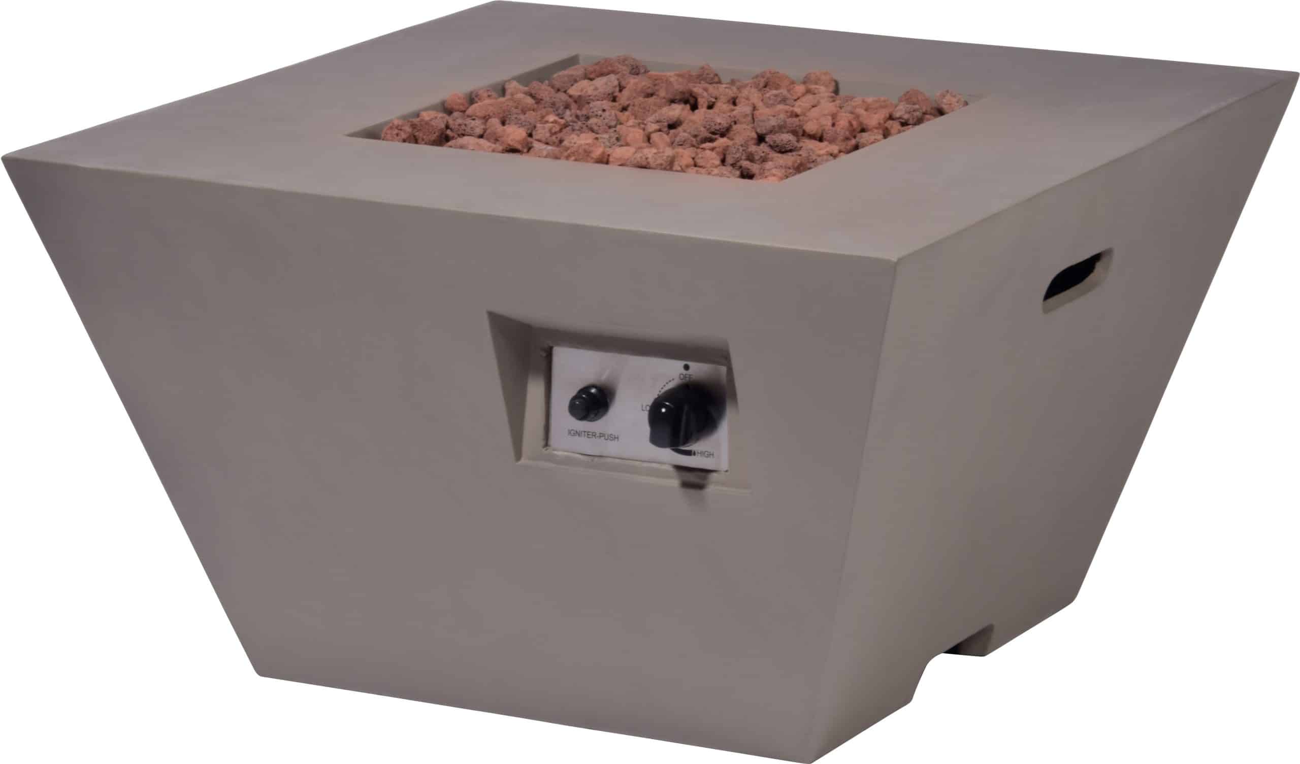 dobar Outdoor Lava-Ofen mit Lavasteinen