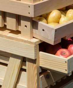 dobar Vorratsbehälter aus Holz - versch. Ausführungen