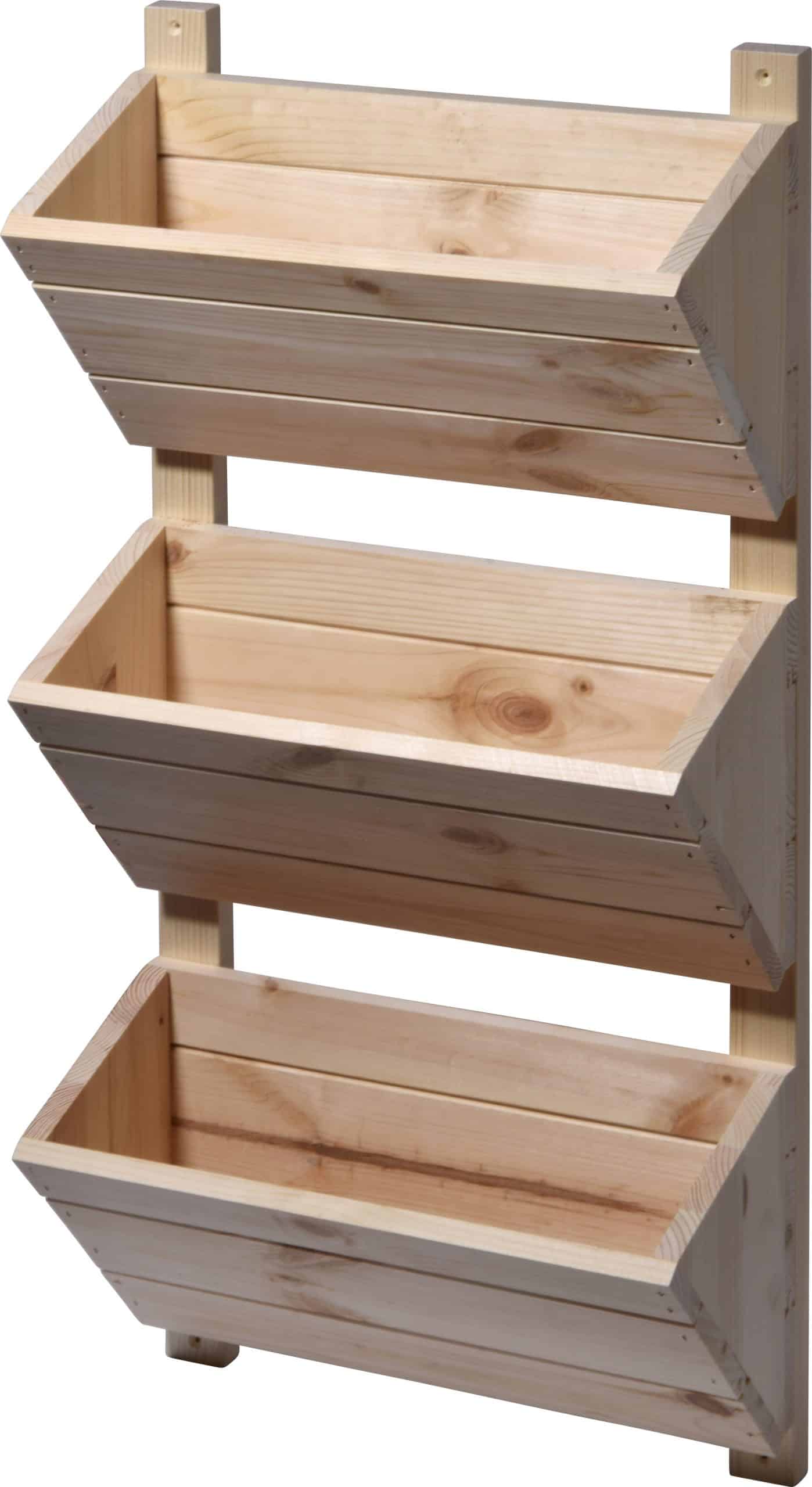 dobar Wandbeet mit 3 Pflanzkästen