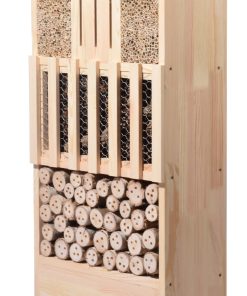 dobar XXL Insektenhotel-Wand mit Igelhaus