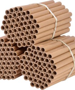 dobar green label Papierhülsen-Set plus Samenmischung "Bienenschmaus"