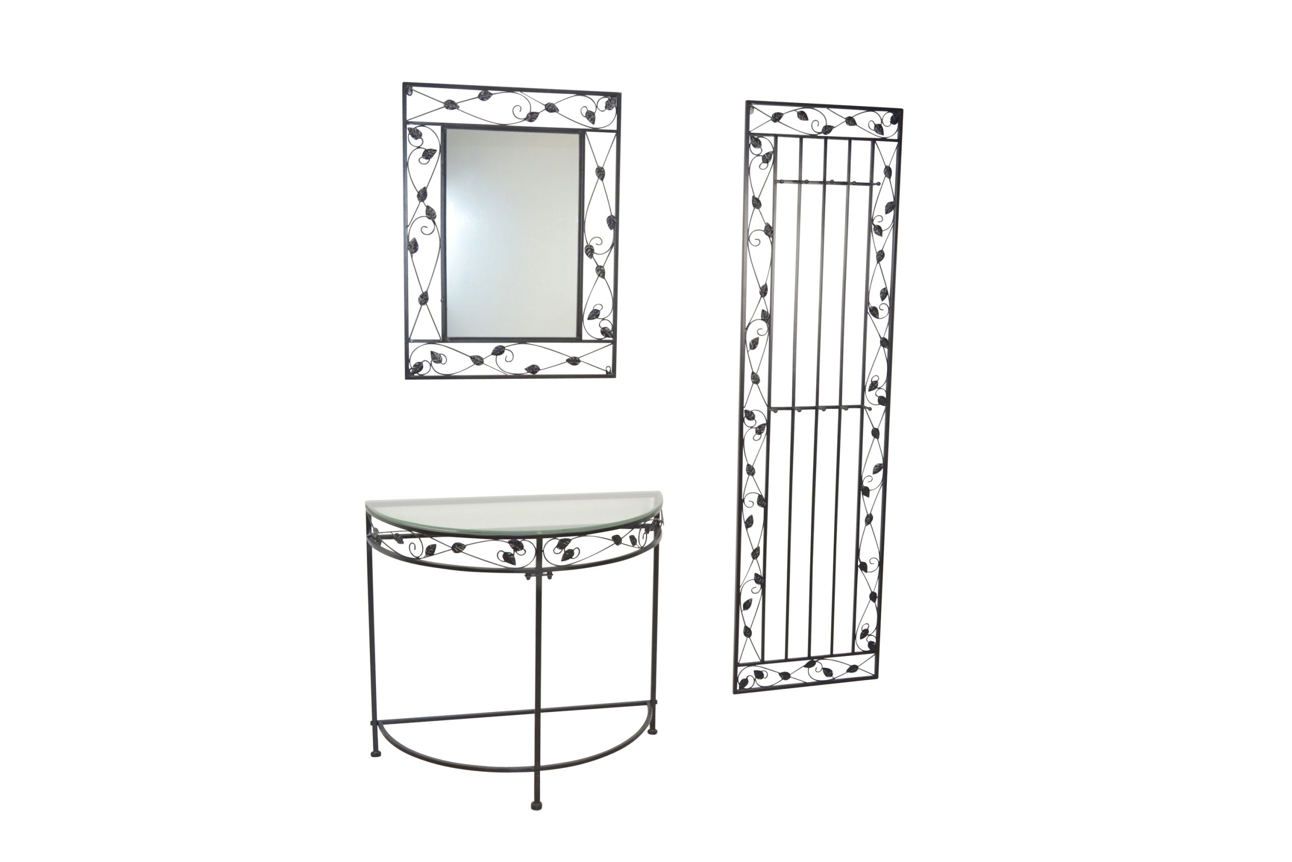 möbel direkt online 3tlg. Wandgarderoben-Set Lydia