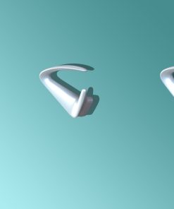 möbel direkt online Design-Garderobenhaken 3er-Set Designer: Bert & Bert