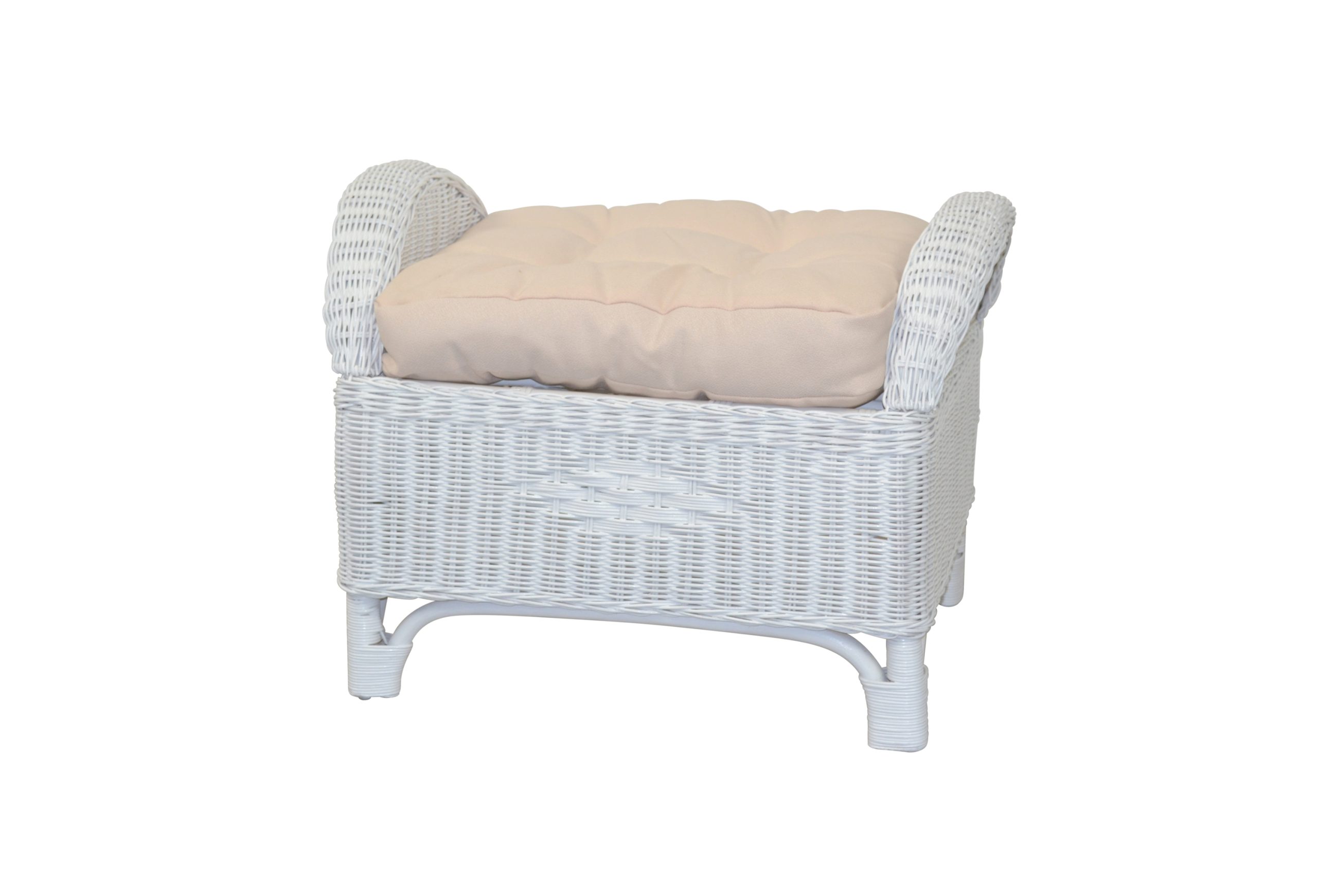 möbel direkt online Fußhocker inkl. Kissenauflage Hajo