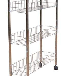 möbel direkt online Metallregal mit Rollen Selly