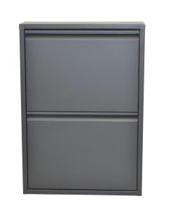 möbel direkt online Metallschuhschrank (2Klappen) Madrid