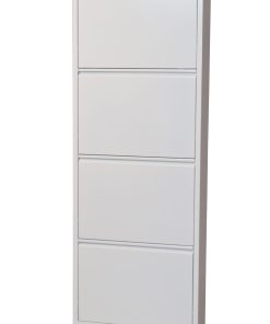 möbel direkt online Metallschuhschrank (4Klappen) Madrid