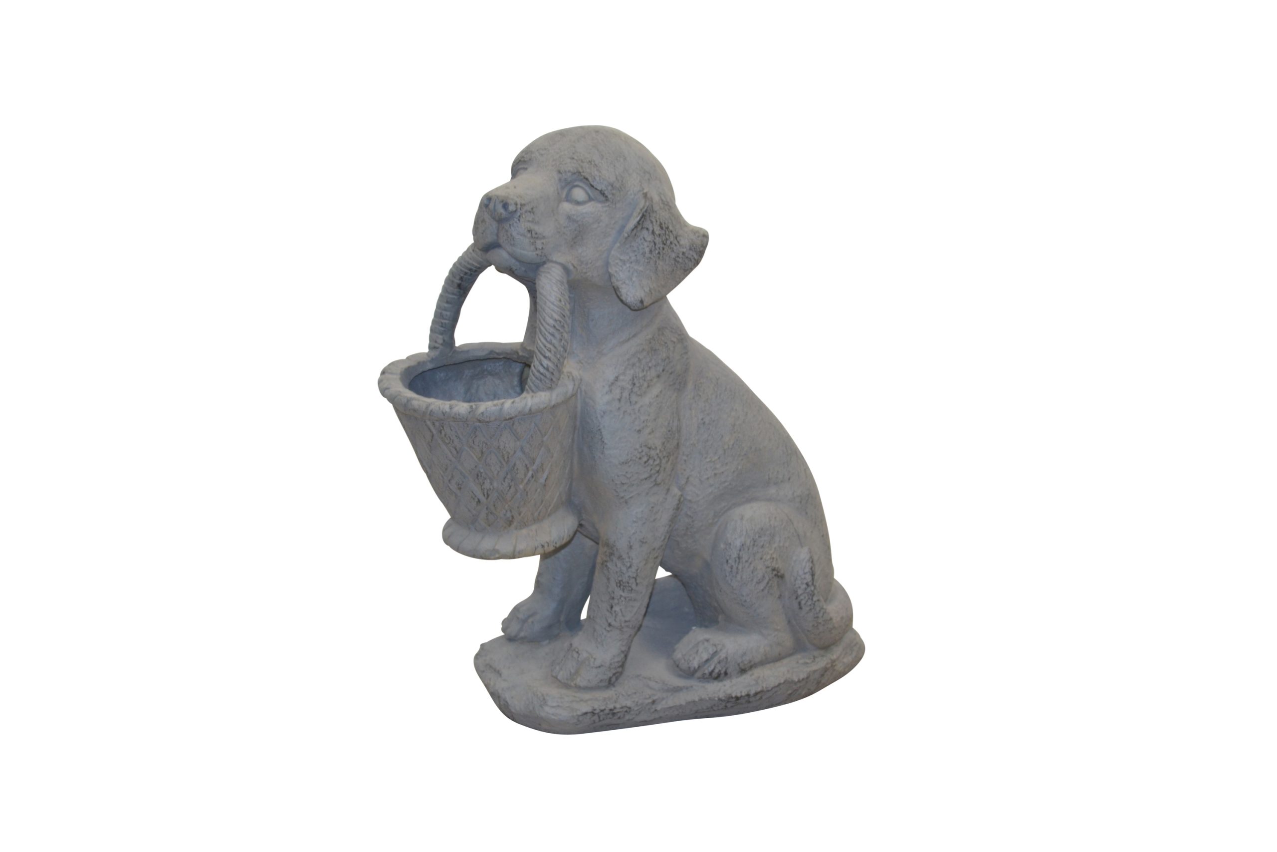 möbel direkt online Pflanzgefäß Hund mit Korb