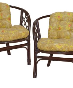 möbel direkt online Rattansessel 2 Stück mit passendem Sitz- und Rückenkissen Karl